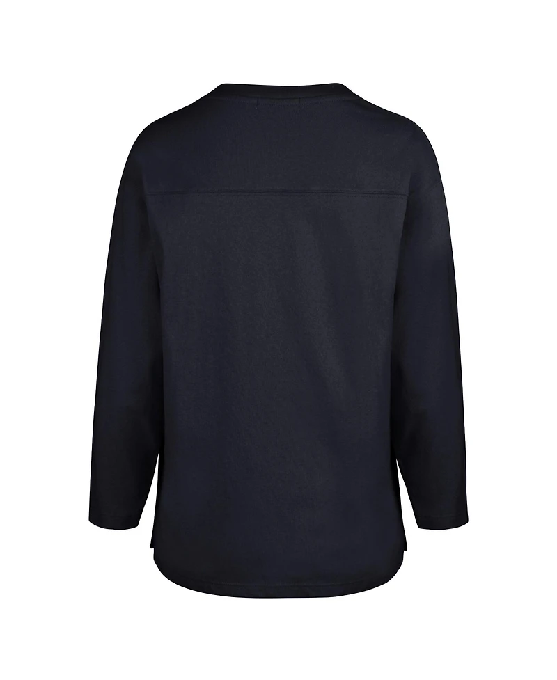 '47 Brand Women's Chicago Bears Game Nod Timeless Long-Sleeve Crewneck T-Shirt