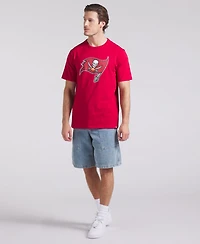 Fanatics Men's Tampa Bay Buccaneers Field Goal Legacy Classic Fit Crewneck T-Shirt