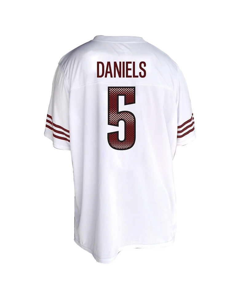 Fanatics Women's Plus Washington Commanders Jayden Daniels Relaxed-Fit Jersey