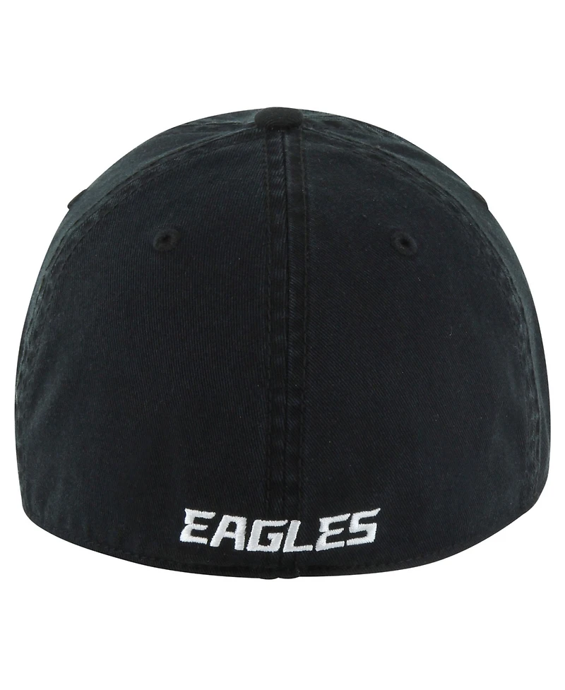 '47 Brand Men's Black Philadelphia Eagles Franchise Logo Fitted Hat