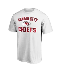 Fanatics Men's Kansas City Chiefs Victory Arch Screen-Print Crew Neck T-Shirt