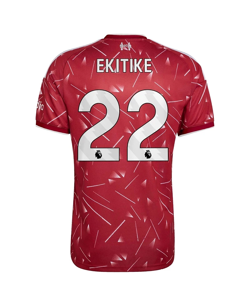 Adidas Men's Hugo Ekitike Red Liverpool 2026/27 Home Replica Jersey