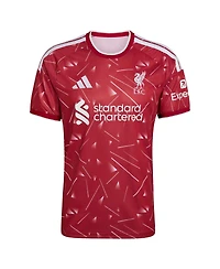 adidas Men's Virgil Van Dijk Liverpool 2026/27 Home Replica Geometric-Print Jersey