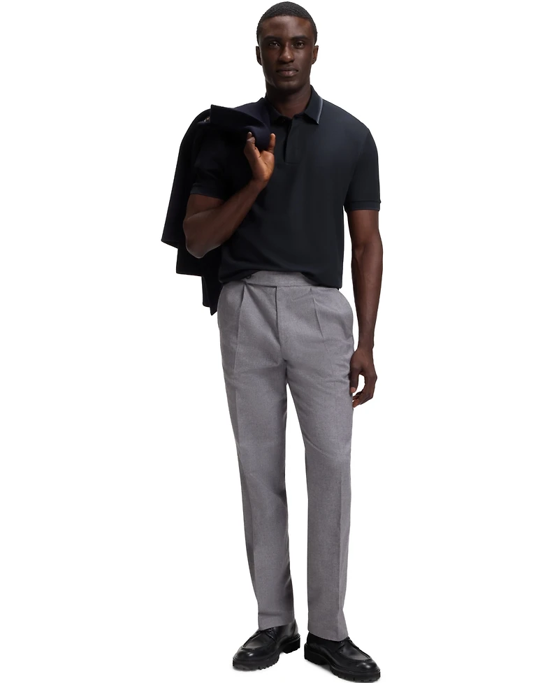 Boss by Hugo Men's H-Parris 18 Cotton-Pique Regular-Fit Polo Shirt