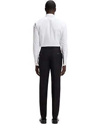 Boss by Hugo Men's Wrinkle-Free Cotton Poplin Regular-Fit Dress Shirt
