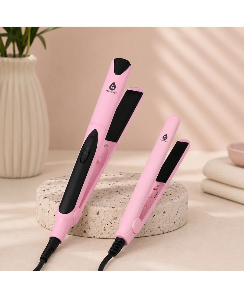 Pursonic Complete Set: Usb Rechargeable & Flat Iron Duo