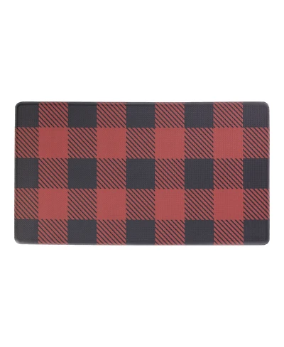 Eddie Bauer Buffalo Check Non-Slip Kitchen Mat