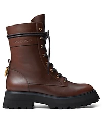 Michael Kors Women's Caleb Lug Zipper Booties
