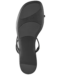 Marc Fisher Women's Bedy Ornamented Toe Loop Slip-On Flat Sandals