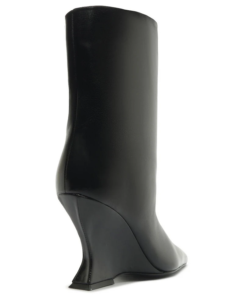 Schutz Women's Siena Wedge Dress Booties