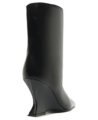 Schutz Women's Siena Wedge Dress Booties