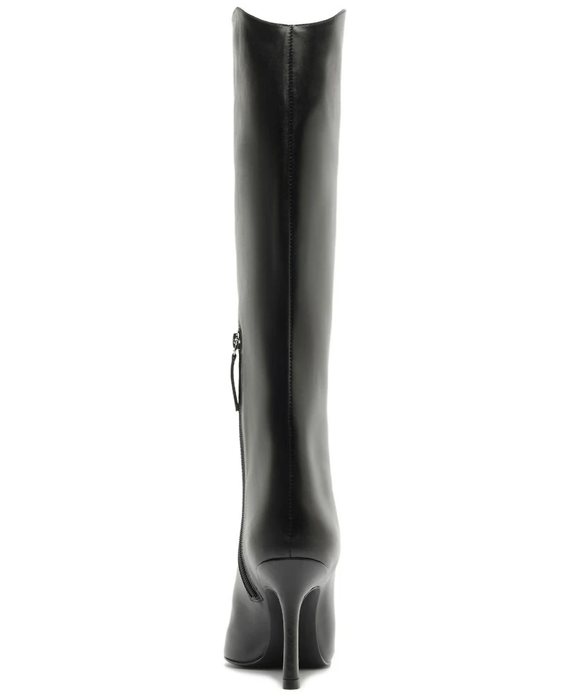 Schutz Women's Mary Ellen Heeled Pointed Toe Tall Dress Boots