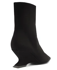 Schutz Women's Siena Mid Wedge Dress Booties