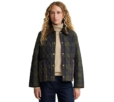 Barbour Women's Liddesdale Quilted Cropped Jacket