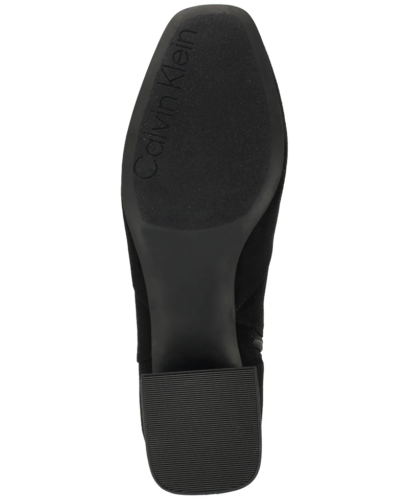 Calvin Klein Women's Rizy Block Heel Booties