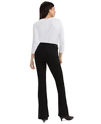 Liverpool Los Angeles Women's Bobbie Baby Boot Stretch Mid-Rise Bootcut Jeans