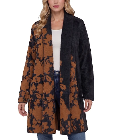 Liverpool Los Angeles Women's Oversized Shawl-Collar Cardigan
