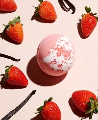 Lovery 3piece Hand Decorated Bath Bombs in Coffee, Strawberry and Ice Cream Scent