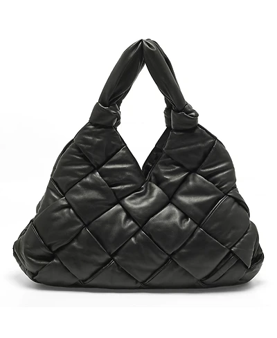 Pre-Owned Bottega Women's Veneta Leather Shoulder Bag