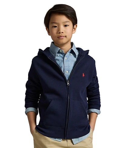 Polo Ralph Lauren Big Boys Cotton Fleece Zip Up Hoodie