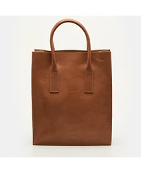 Pre-Owned Celine Women's Linda Leather Shopper Tote Bag