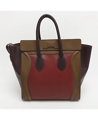 Pre-Owned Celine Women's Mini Luggage Leather Tote