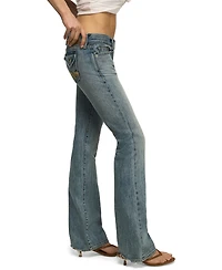 Lucky Brand Women's Lil Maggie Ultra-Low-Rise Flare Jeans
