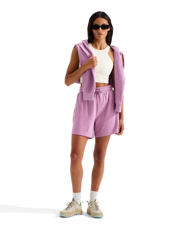 The North Face Women's Double Knit Pull-On Relaxed-Fit Shorts, 5" Inseam