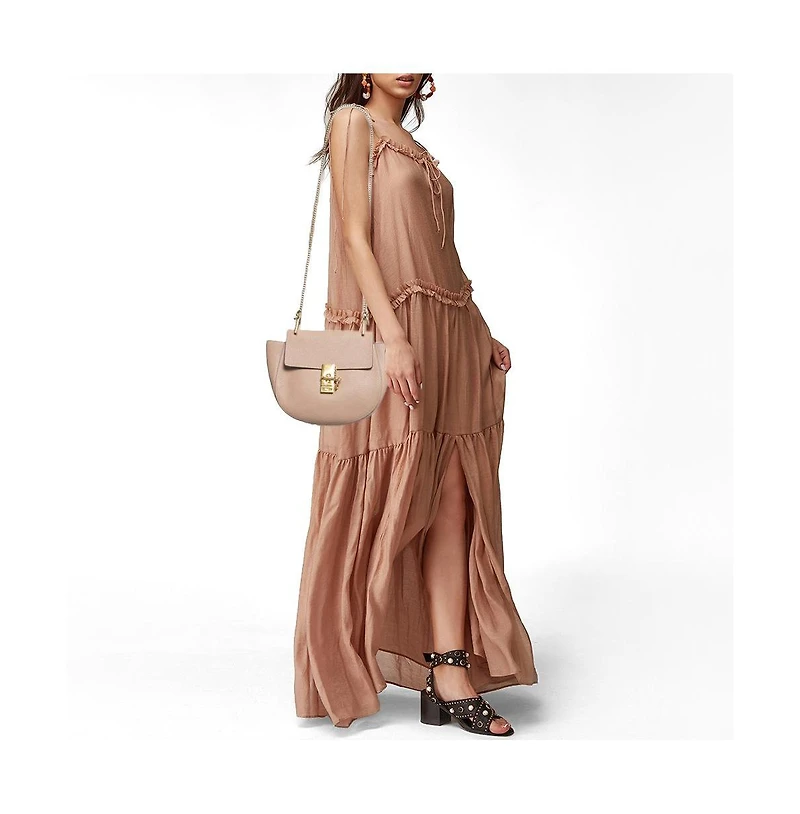 Pre-Owned Chloe Women's Drew Medium Leather Shoulder Bag