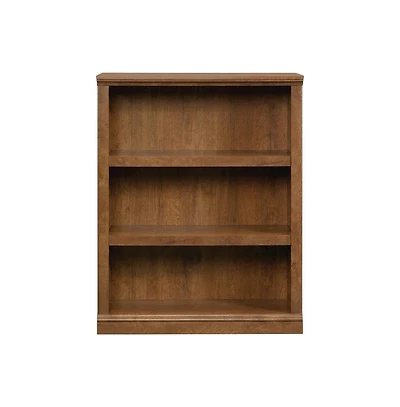 Bison Office Oiled Oak Finish Storage Bookcase with Open Shelving for Living Room