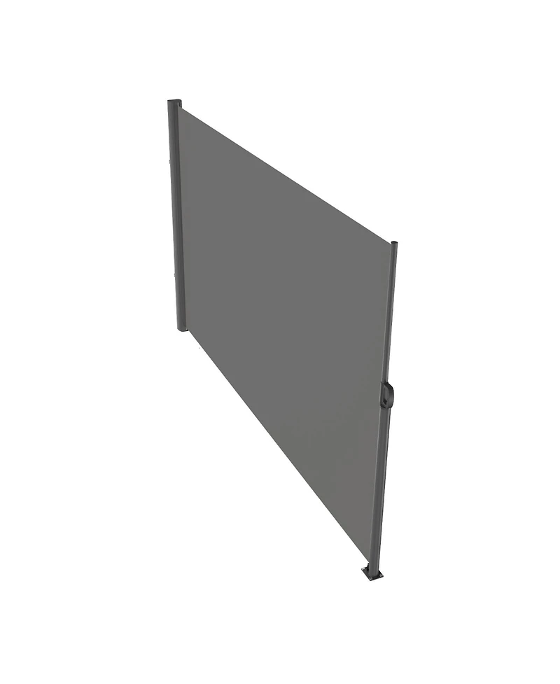 Vevor Retractable Side Awning 71''x 118'' Patio Screen Fence Divider Fencing