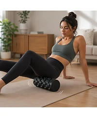 Pursonic Deep Tissue Recovery Bundle - 3-Speed Percussion Massager + FlexiPulse 5-Speed Vibrating Foam Roller