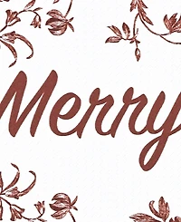 Laura Ashley Amberley Merry Christmas Non-Slip Kitchen Mat