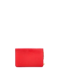 Pre-Owned Prada Chain Wallet Crossbody Saffiano Leather