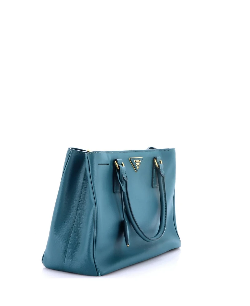 Pre-Owned Prada Medium Gardener's Tote Saffiano Leather