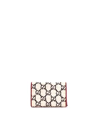 Pre-Owned Gucci Small Dionysus Chain Wallet Gg Tweed