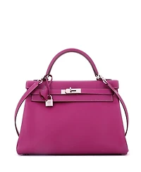 Pre-Owned Hermes Candy 32 Handbag Epsom