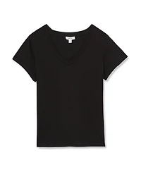 Reiss Women's Luana Cotton-Jersey V-Neck T-Shirt