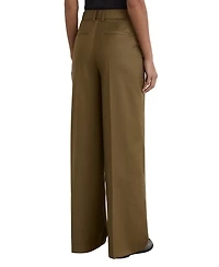 Reiss Women's Adie Wool-Blend Wide-Leg Trousers