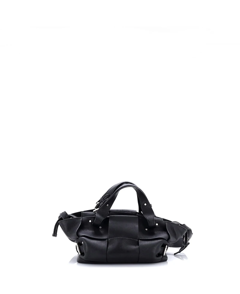 Pre-Owned Bottega Veneta Arco Tool Bag Maxi Intrecciato Leather