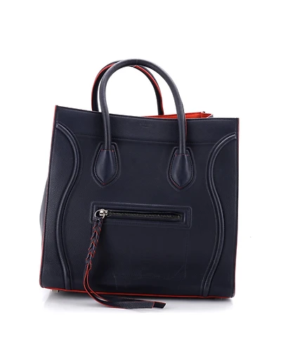 Pre-Owned Celine Mini Luggage Bag Grainy Leather