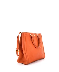 Pre-Owned Prada Large Convertible Shopper Tote Vitello Daino
