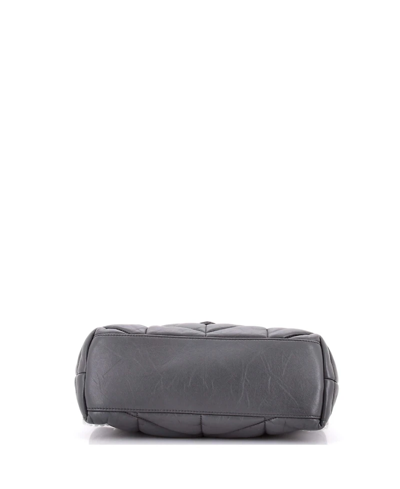 Pre-Owned Saint Laurent Small Loulou Puffer Shoulder Bag Quilted Leather