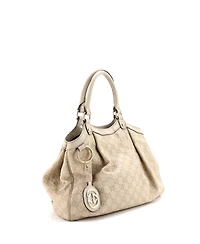 Pre-Owned Gucci Medium Sukey Tote Guccissima Leather