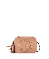 Pre-Owned Gucci Small Soho Disco Crossbody Bag Leather