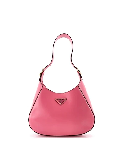 Pre-Owned Prada Medium Cleo Shoulder Bag Box Calf