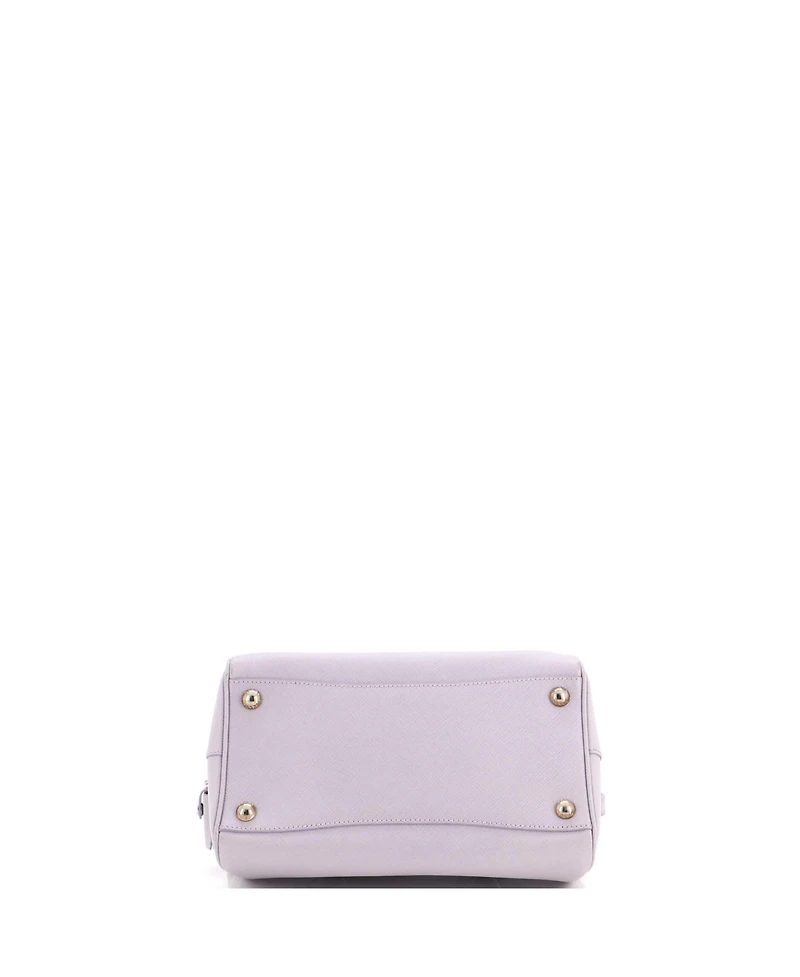 Pre-Owned Prada Small Lux Convertible Boston Bag Saffiano Leather