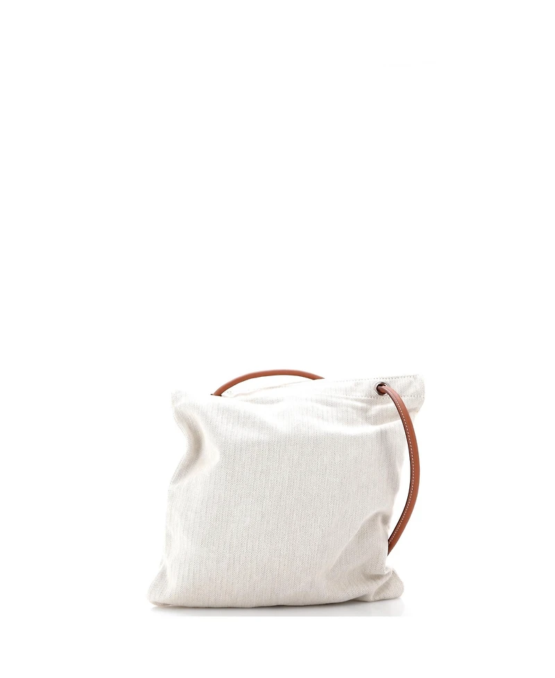 Pre-Owned Hermes Mm Aline Bag Toile