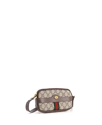 Pre-Owned Gucci Mini Ophidia Crossbody Bag Gg Coated Canvas