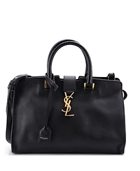 Pre-Owned Saint Laurent Small Monogram Cabas Leather